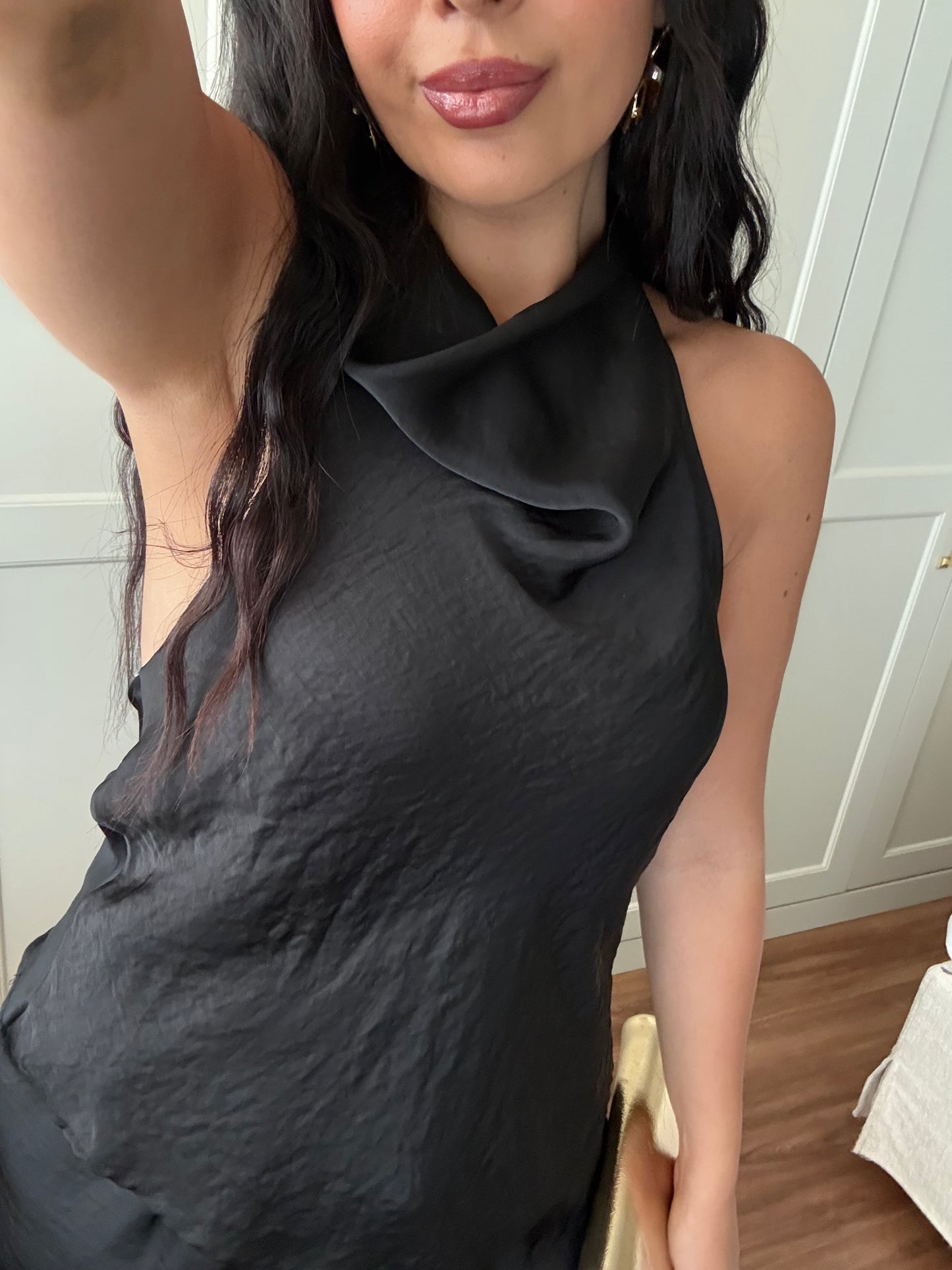 Bibi Saten Takım - Siyah