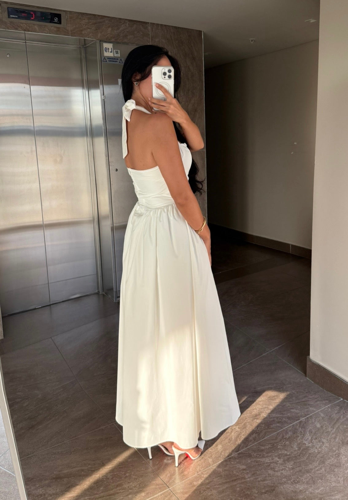 Vera Beyaz Elbise