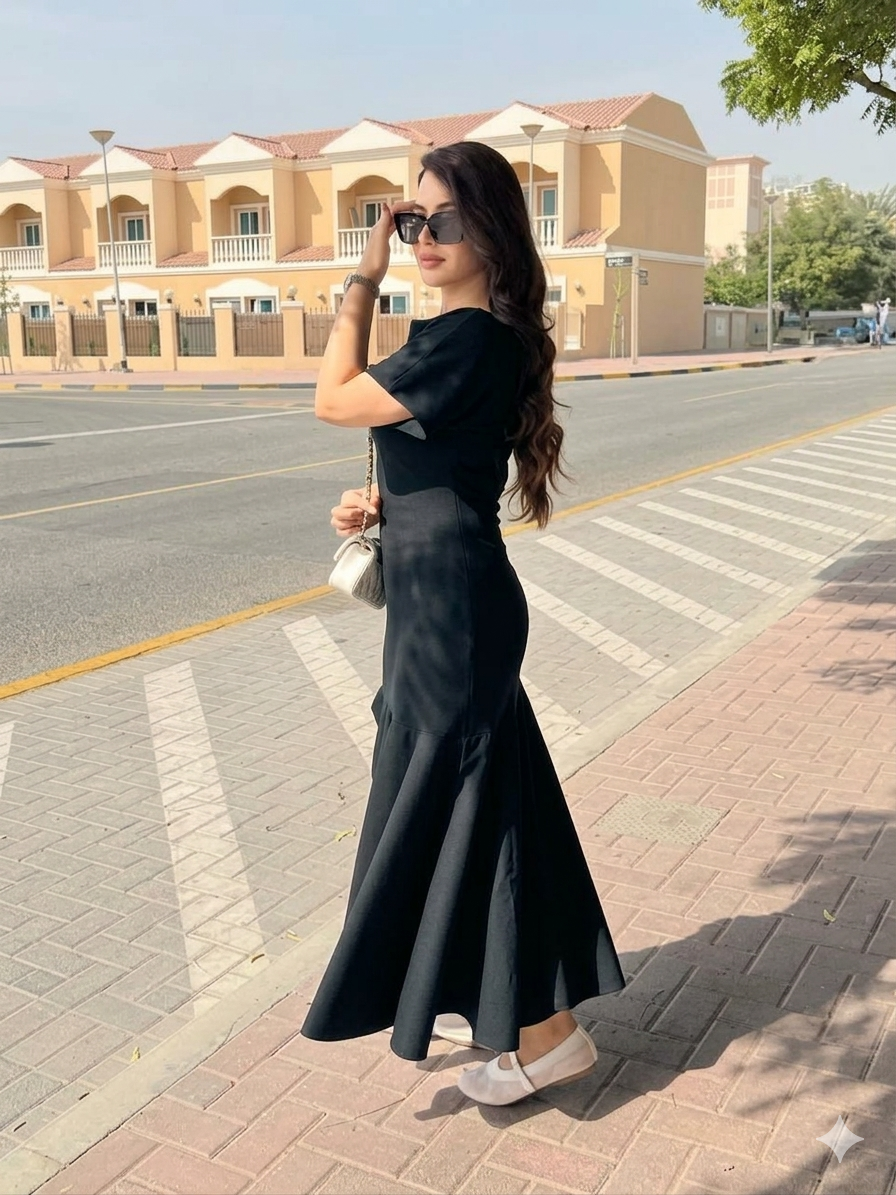 Ariana Elbise-Siyah