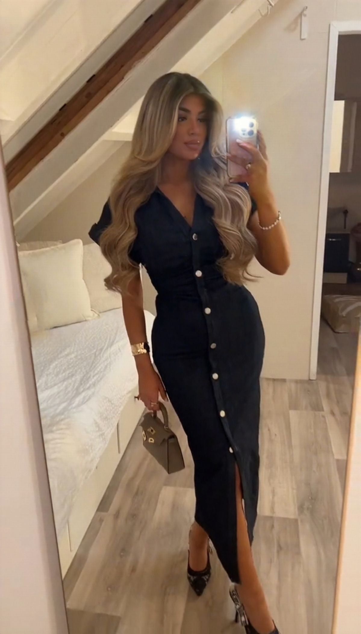 Denim Laura Elbisesi