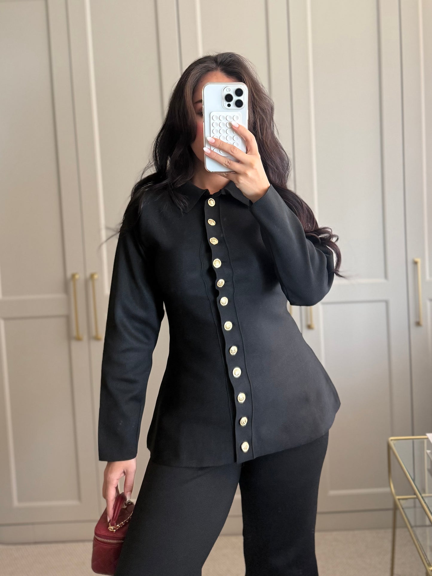 Dora Triko Takım - siyah
