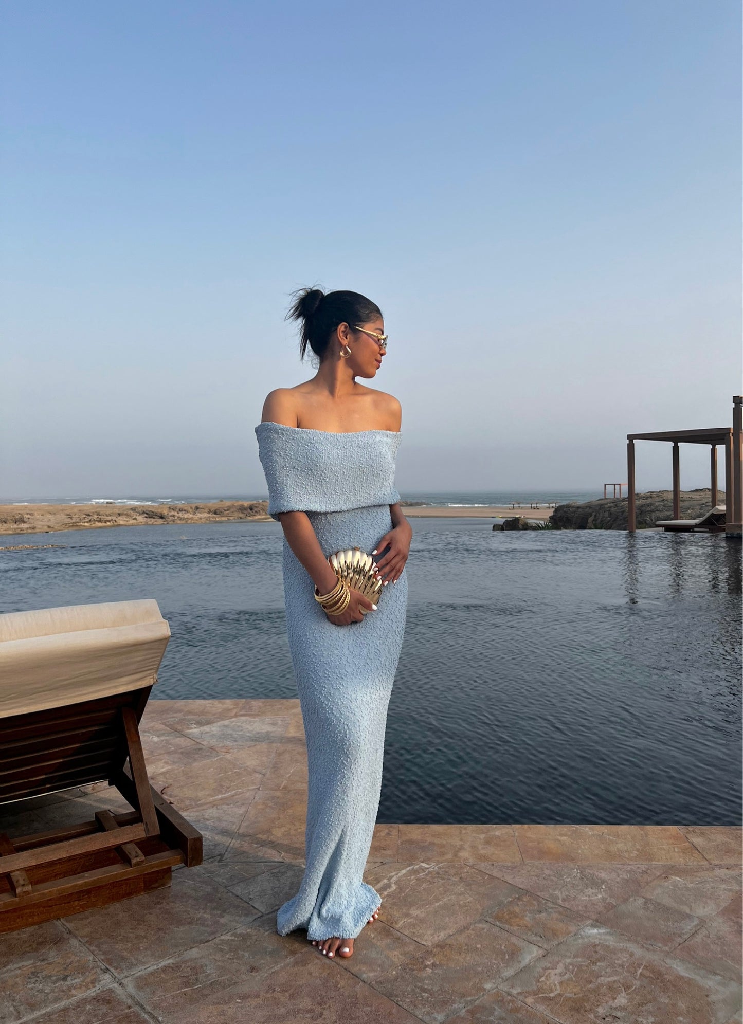 Maldive Mavi Elbise