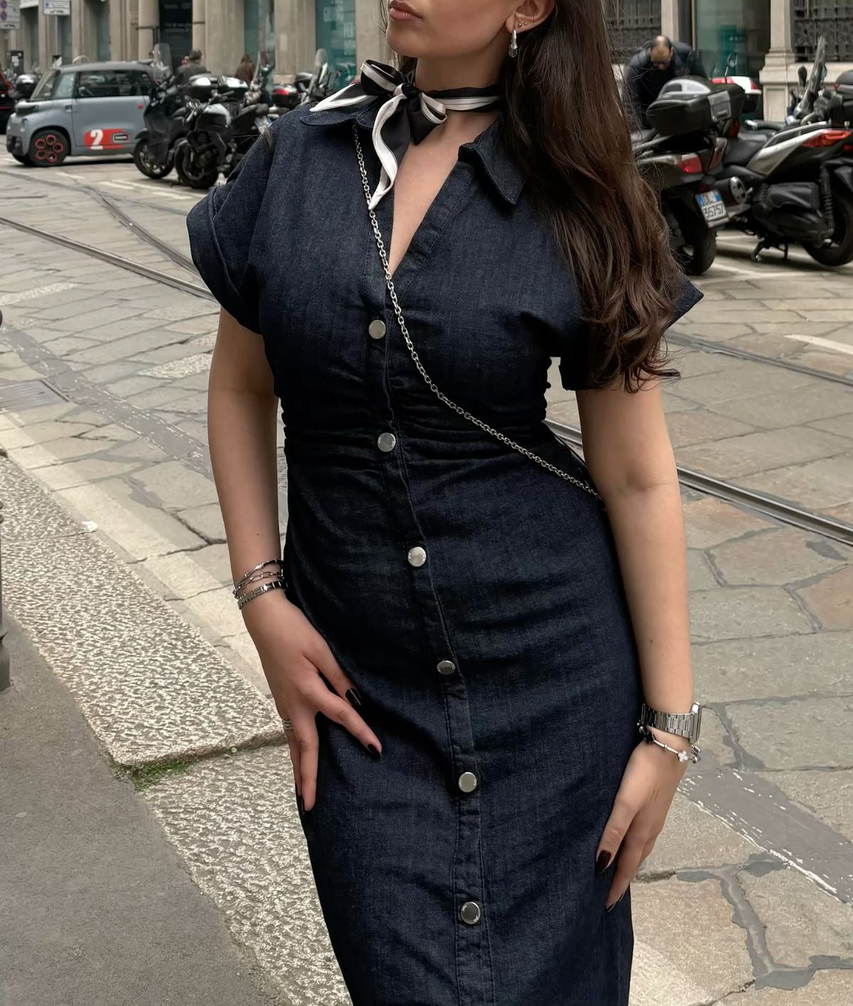 Denim Laura Elbisesi