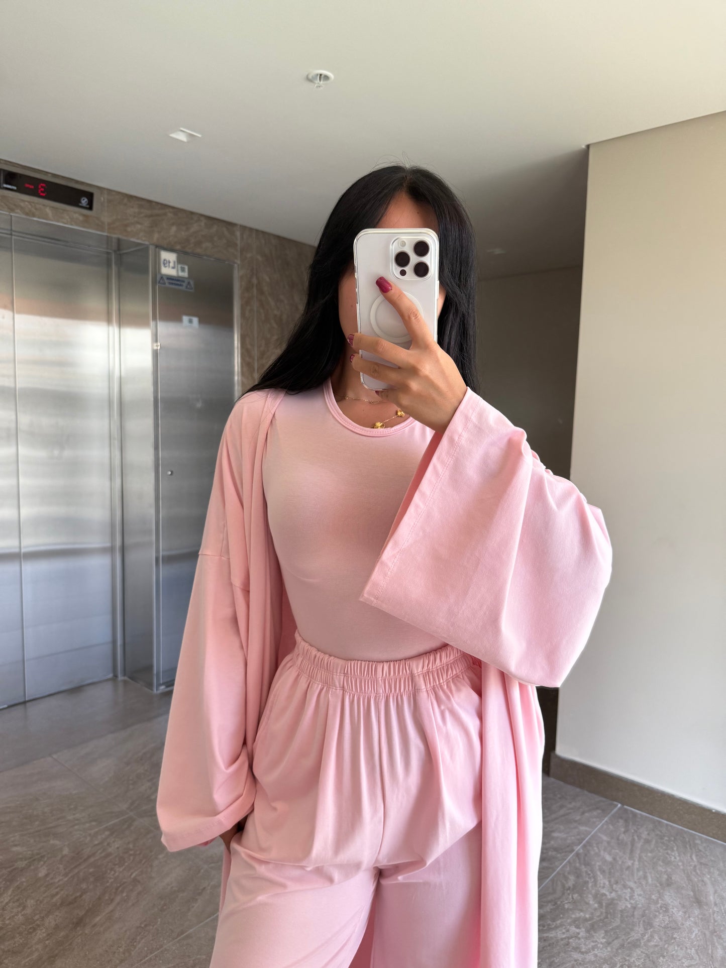 Sonia 3’lü takım – Açık Pembe