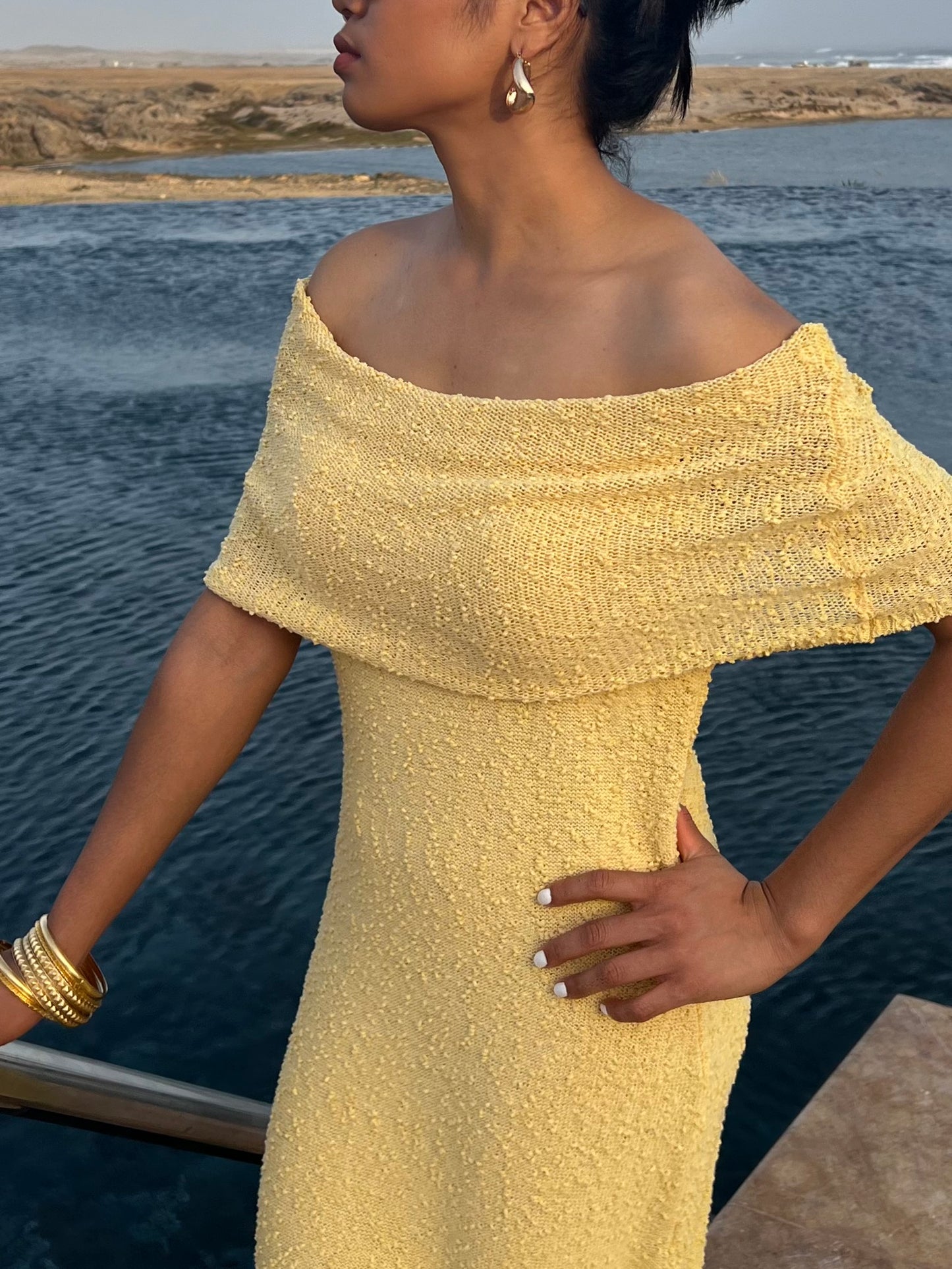 Maldive Sarı Elbise