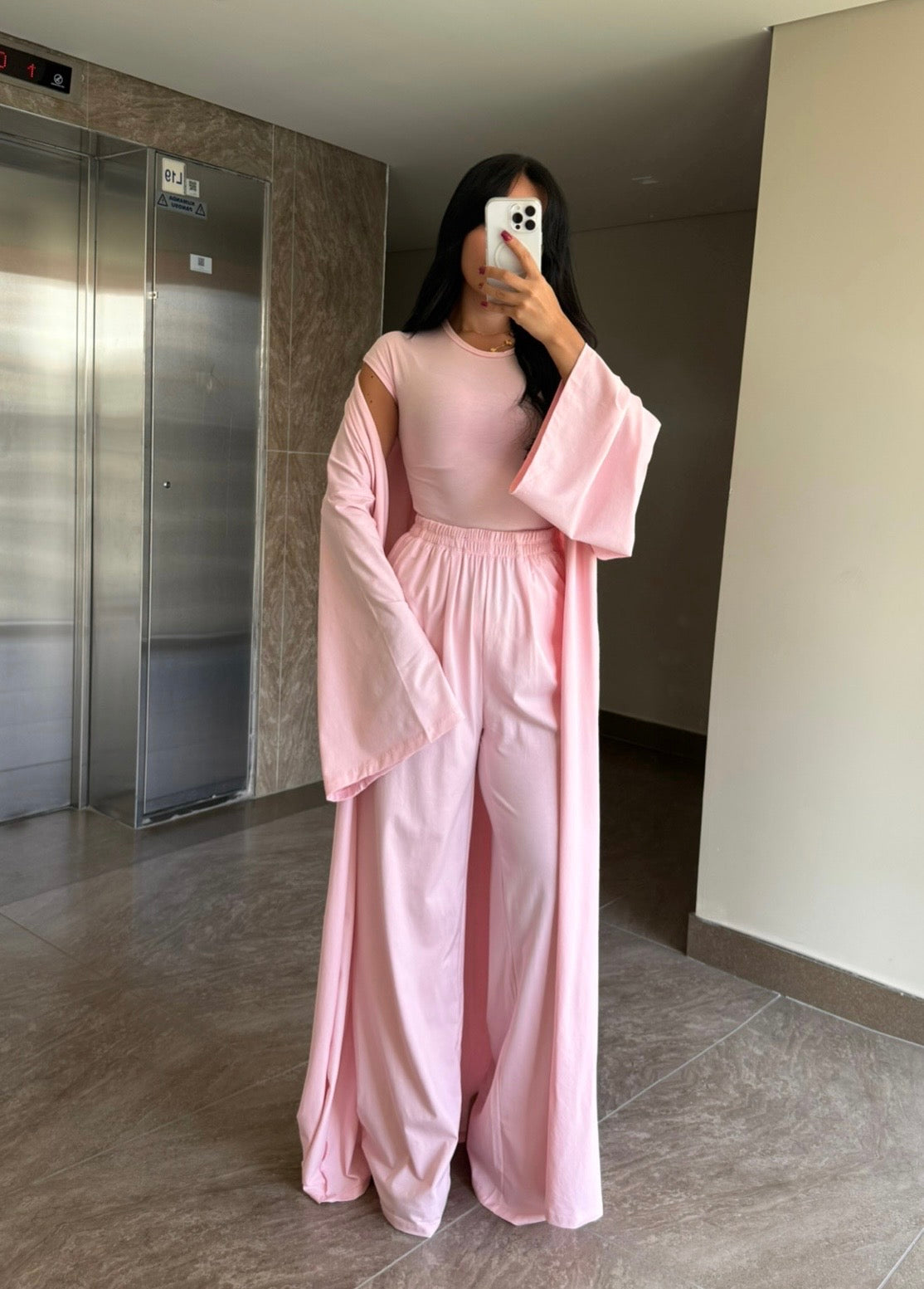 Sonia 3’lü takım – Açık Pembe