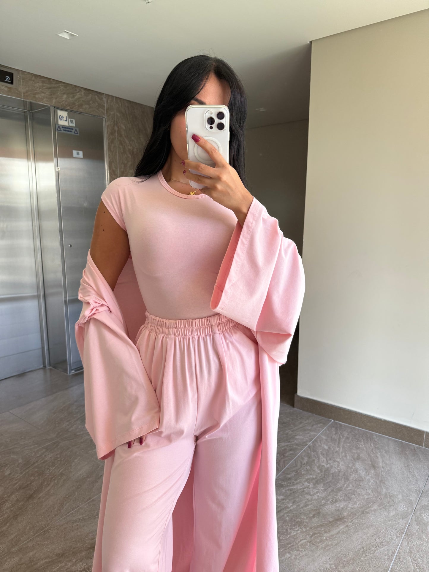 Sonia 3’lü takım – Açık Pembe