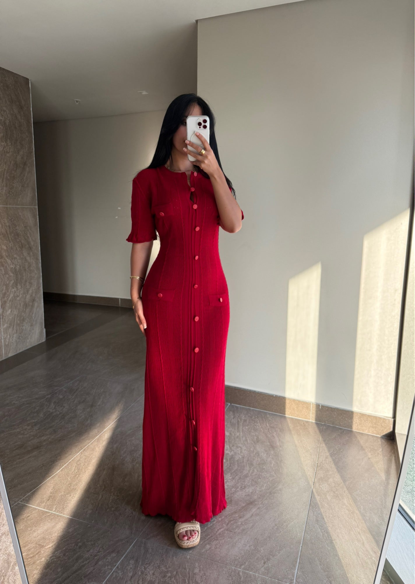 Aurora Kırmızı Elbise