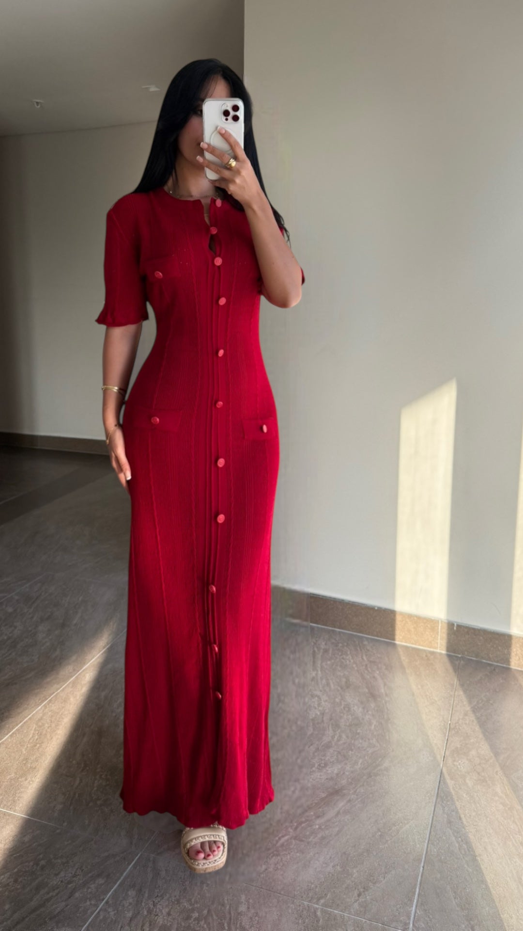 Aurora Kırmızı Elbise