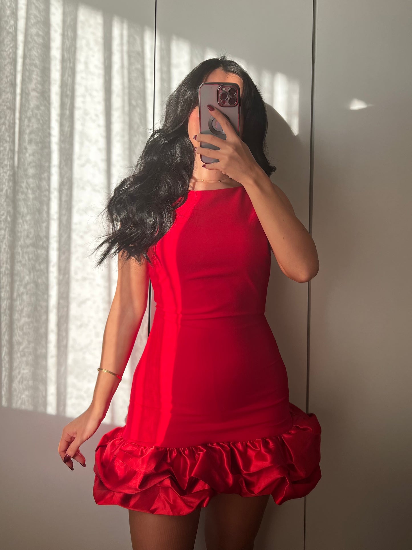 Rosa Kırmızı Elbise