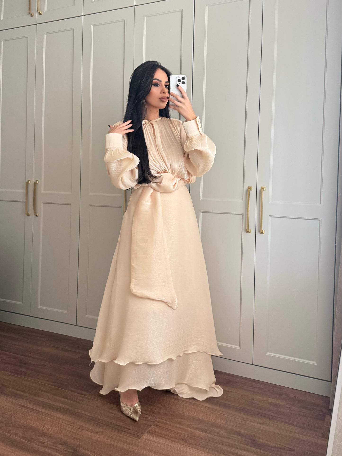 Aylin Prenses Elbisesi – Krem