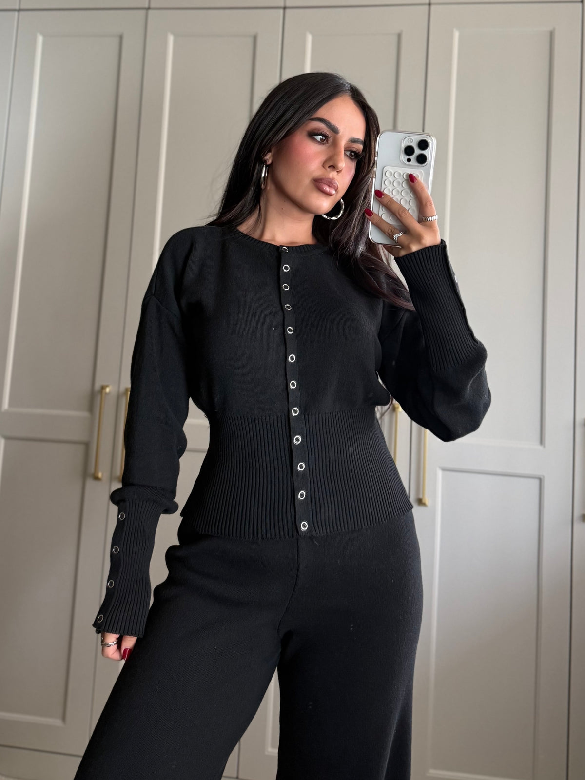 Eva Triko Takim-Siyah