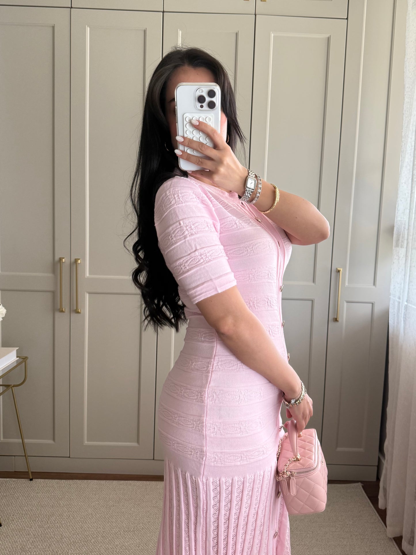 Fulya Elbise - Pembe