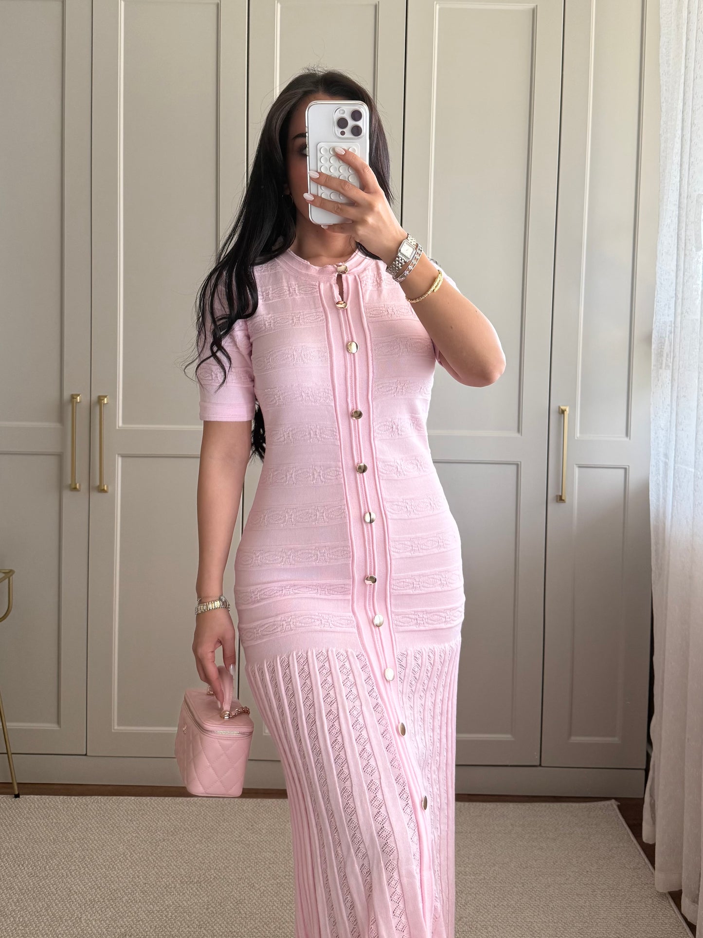 Fulya Elbise - Pembe