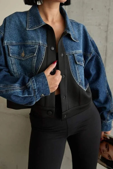 Crop Jean Ceket