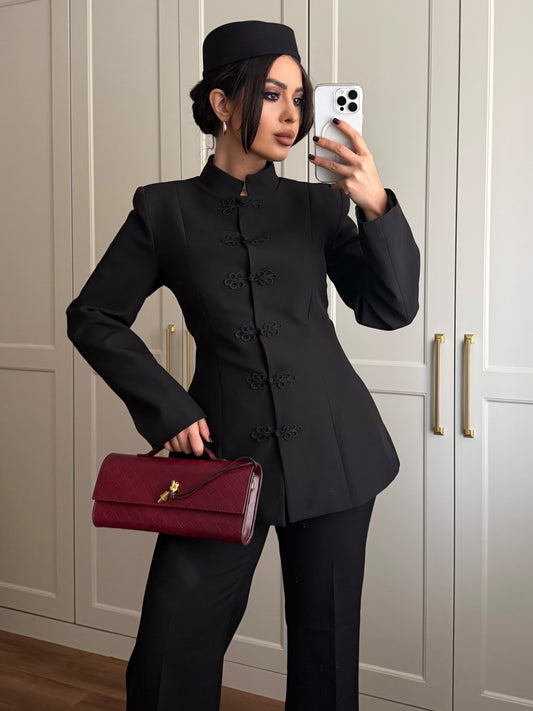 Napoleon Blazer Ceket-Siyah