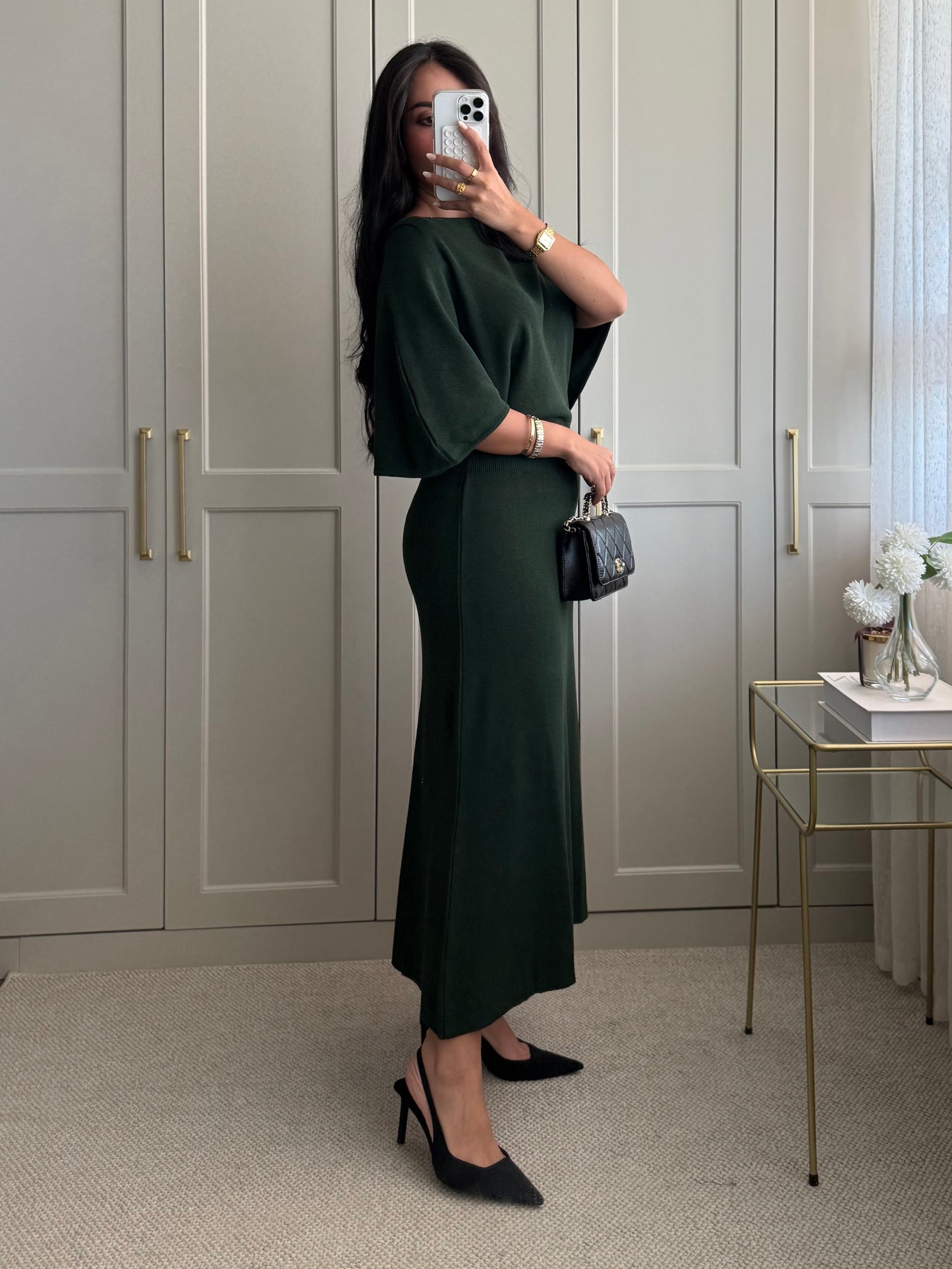 Adriana Elbise - yeşil