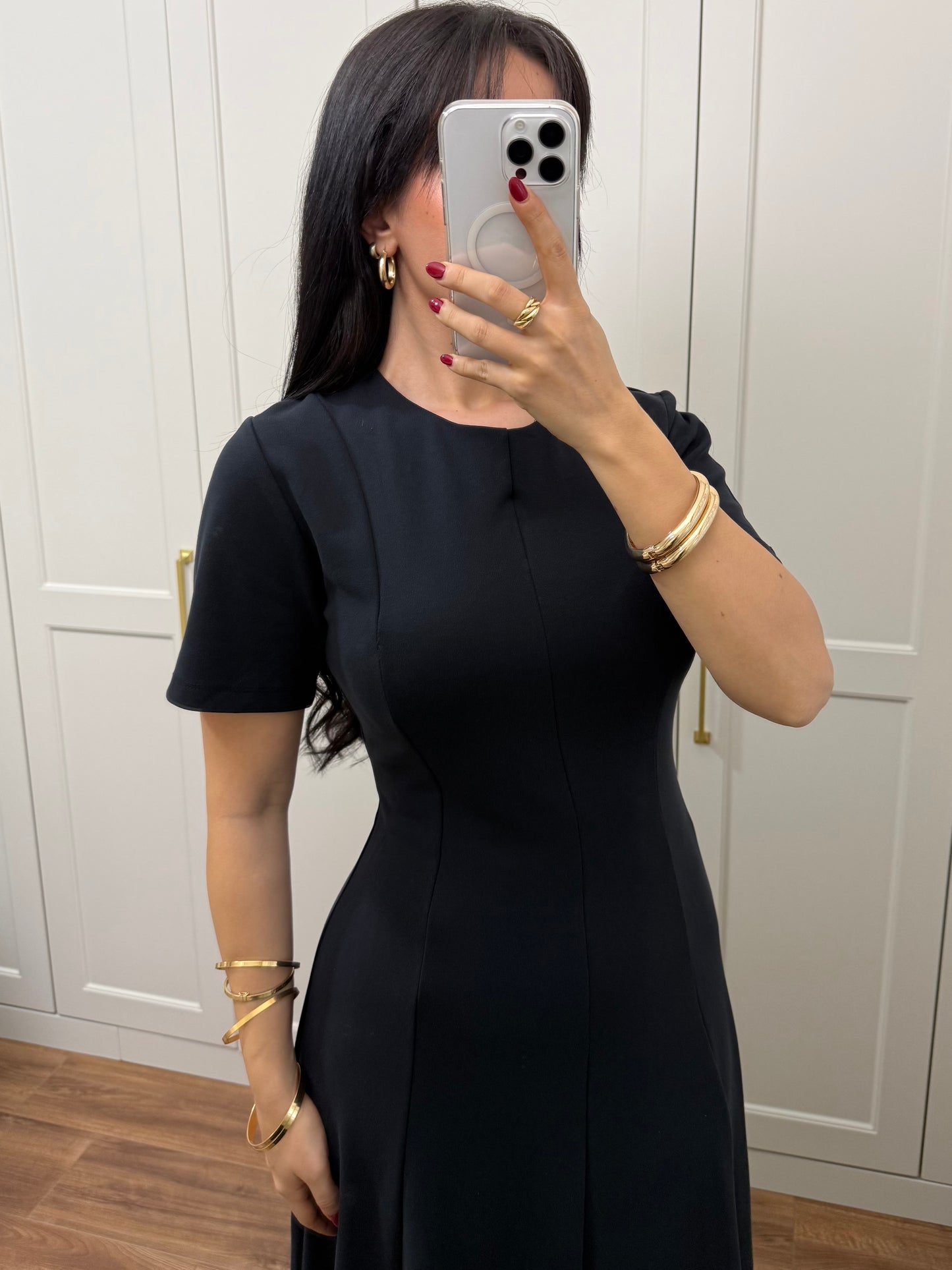 Diana Elbise-Siyah