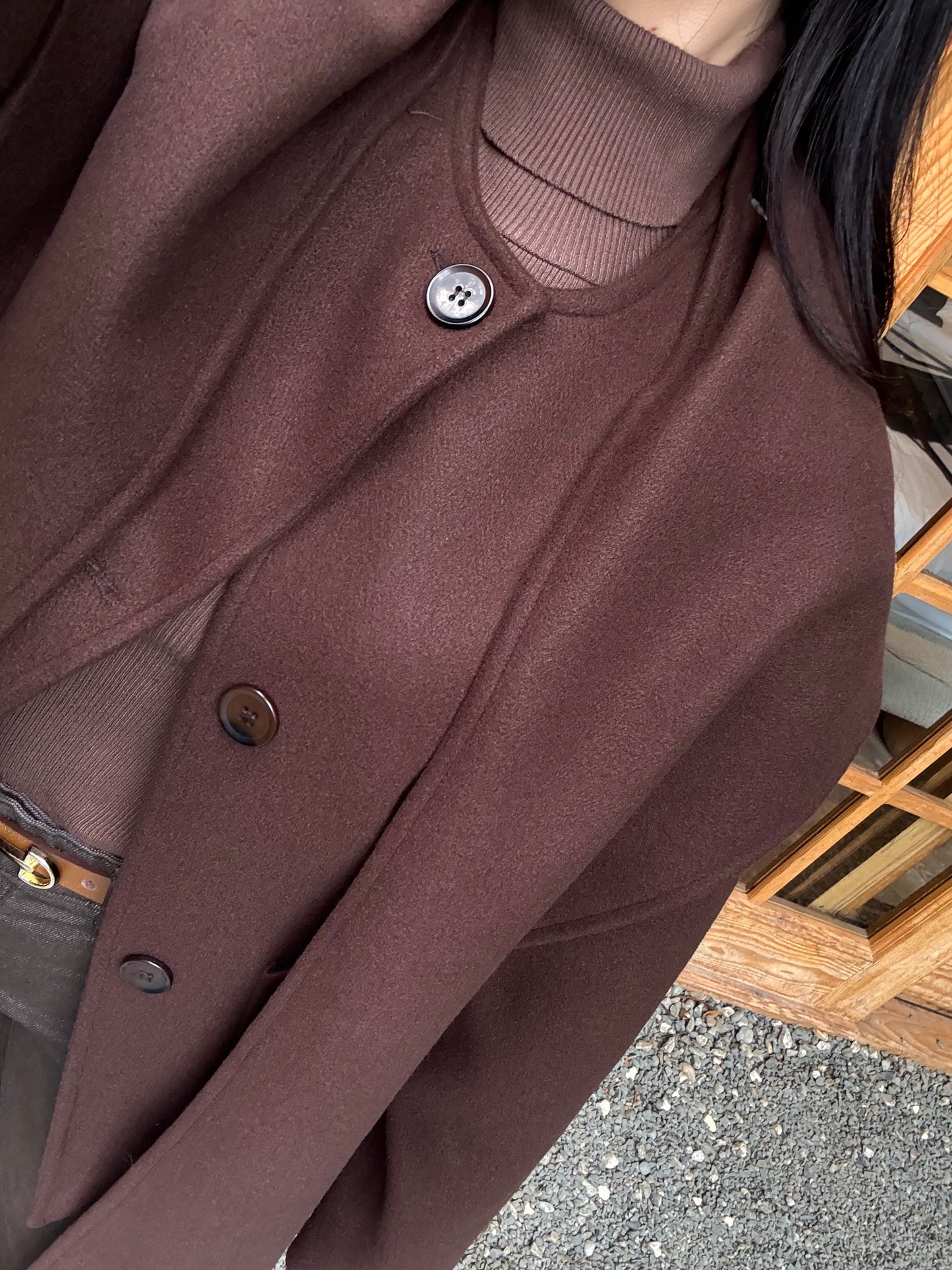 Bella Kahverengi Atkılı Kaban