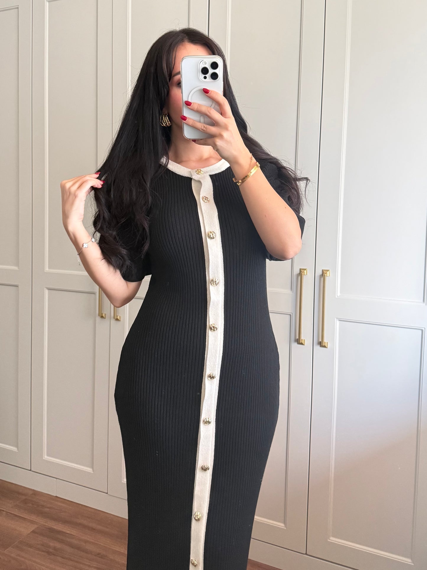 Carolina Elbise - Siyah