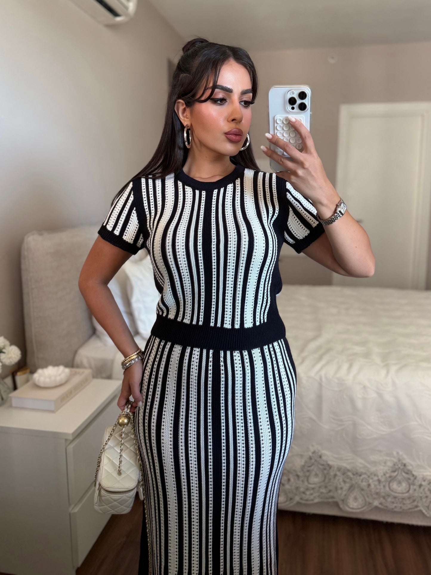 Bodrum Triko Etek ve Üst Takımı