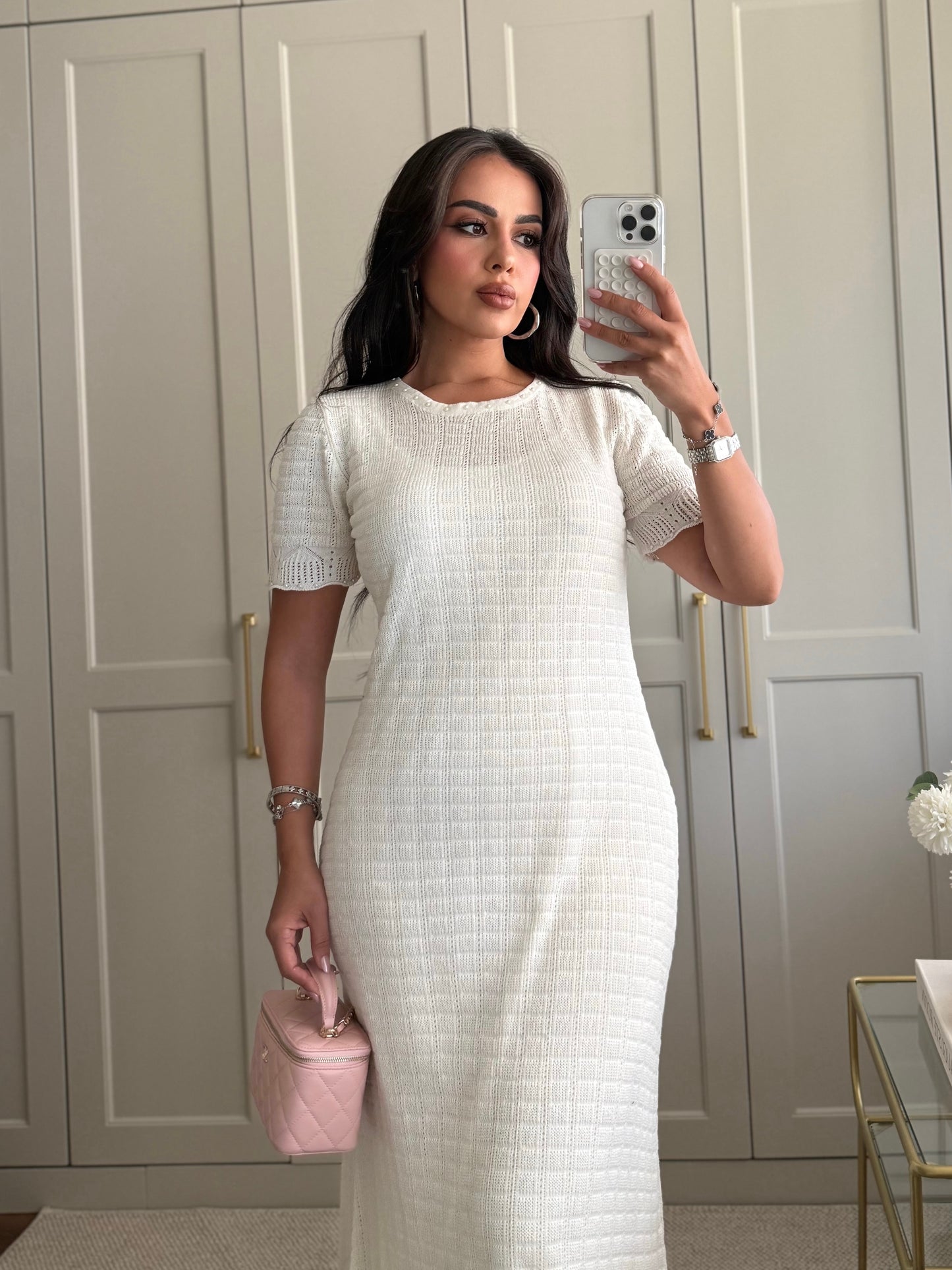 Georgia Elbise-Ekru