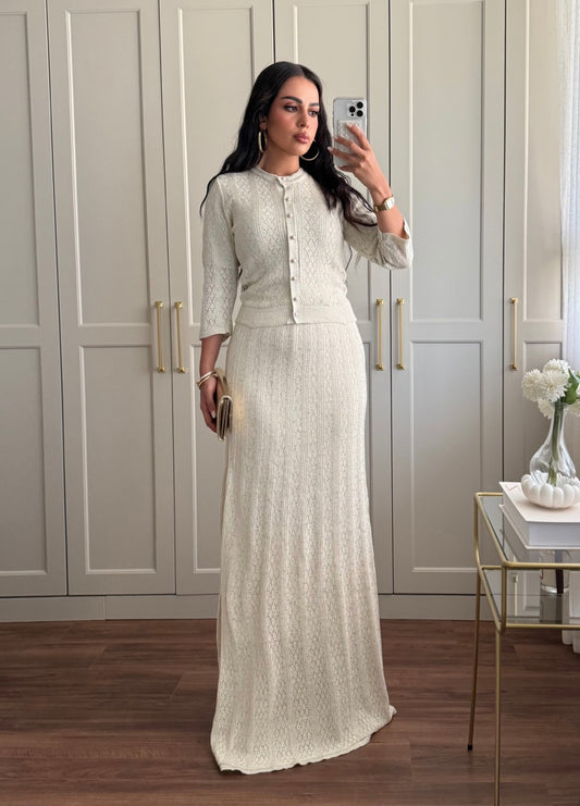 Isabella Premium Takım -Ekru