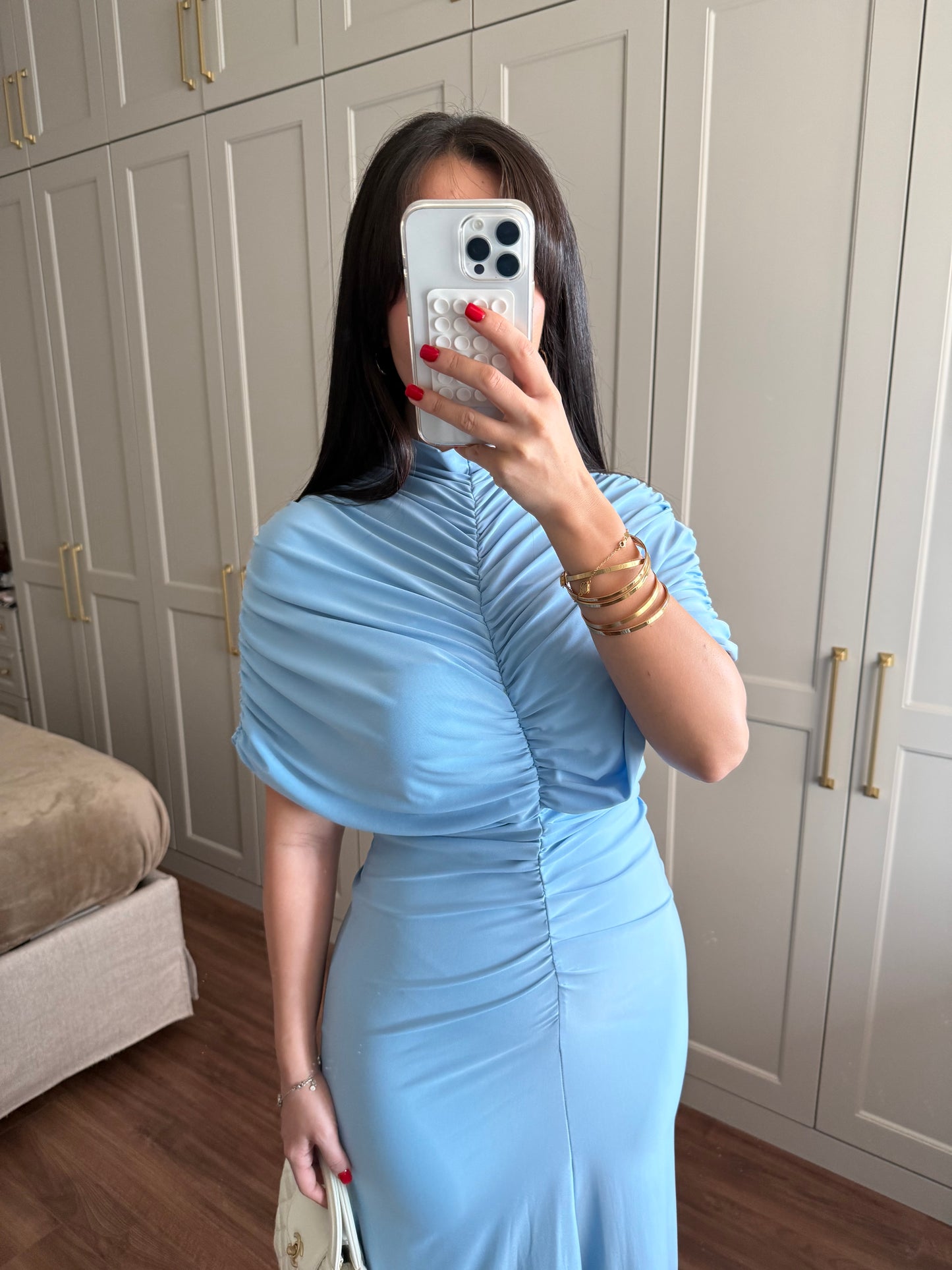 Ashley Elbise – mavi