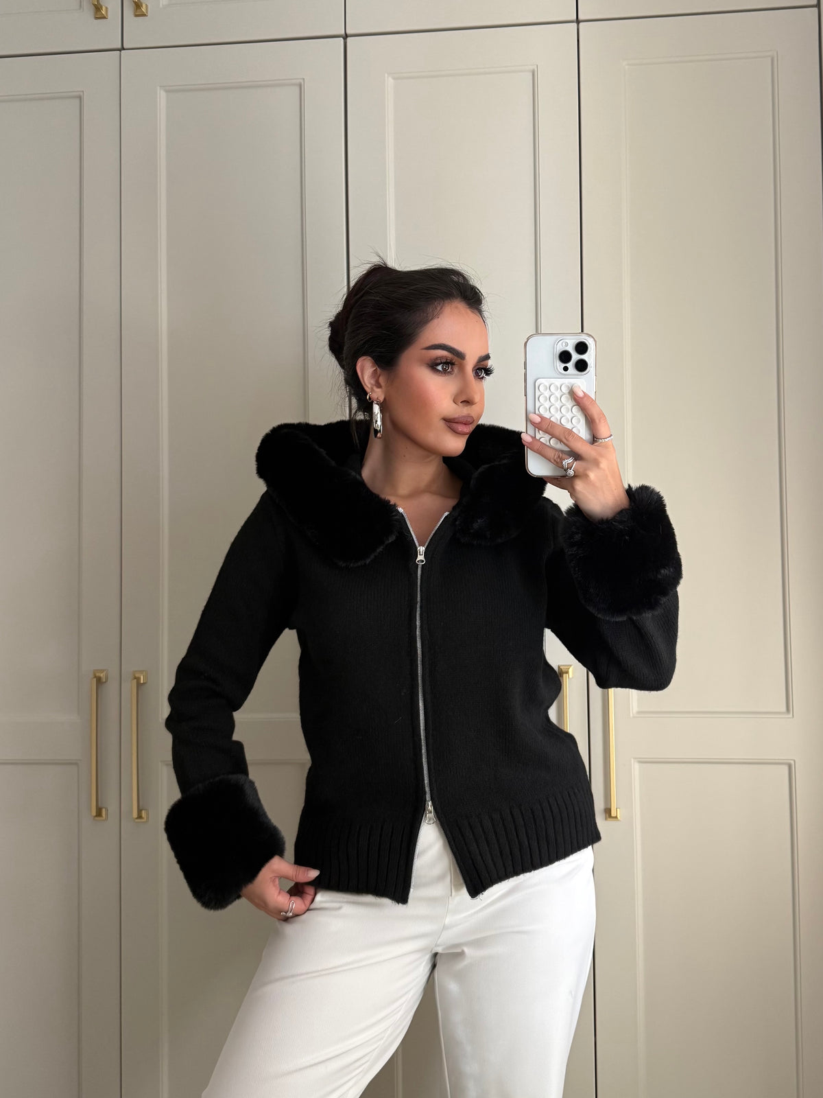 Bella Hırka-Siyah
