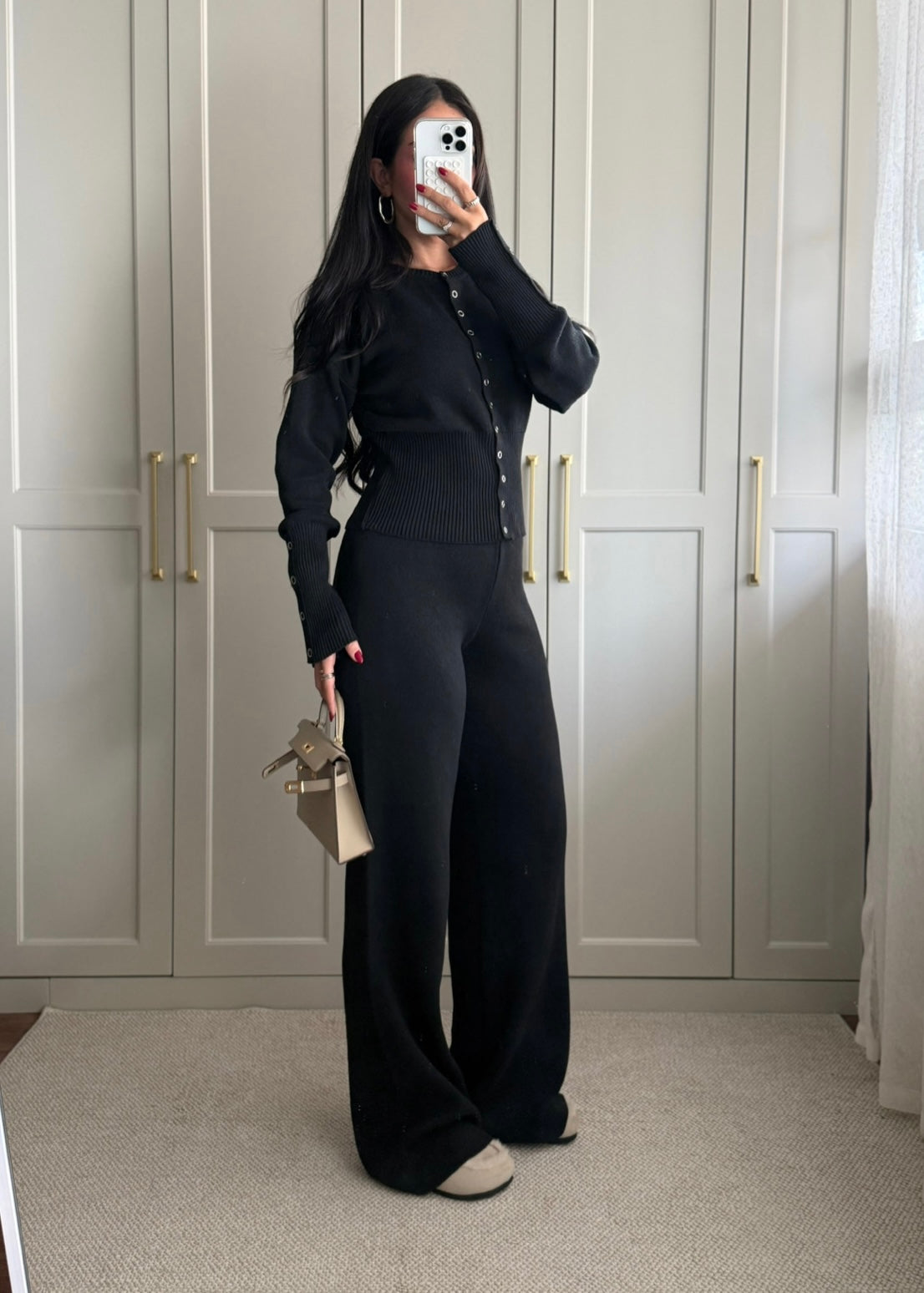 Eva Triko Takim-Siyah