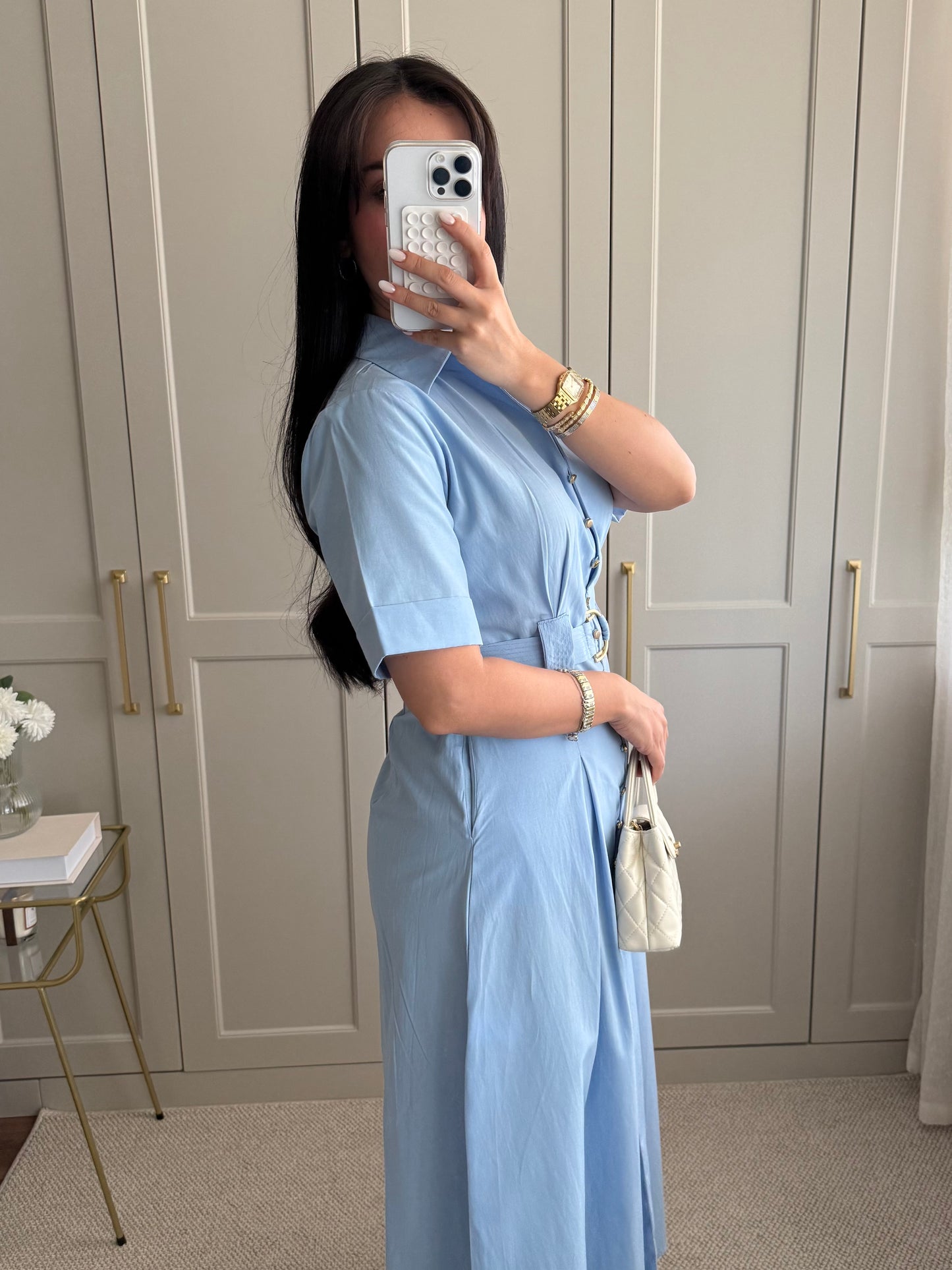 Bahar Elbisesi - Mavi