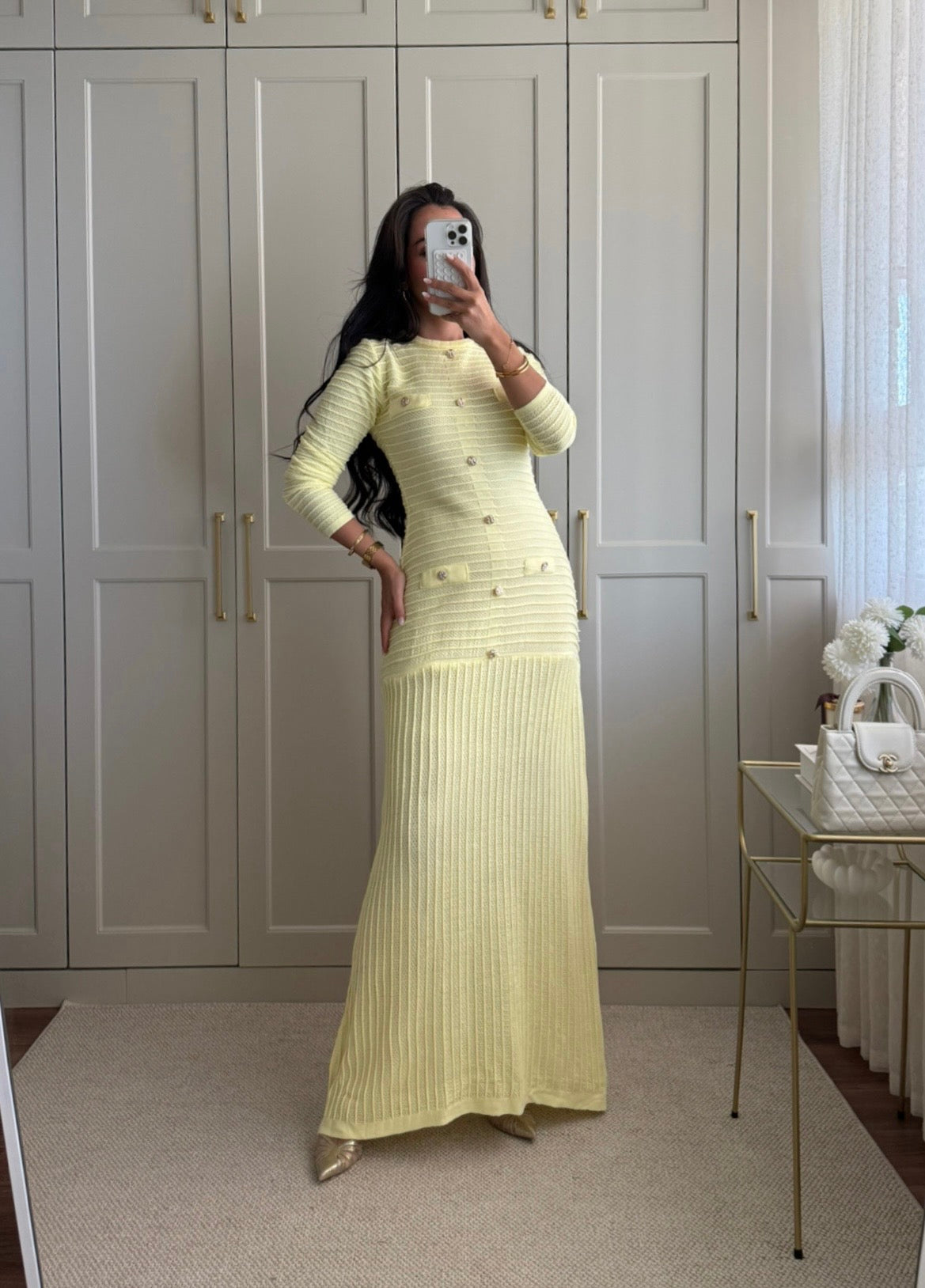 Diva Elbise-Sarı
