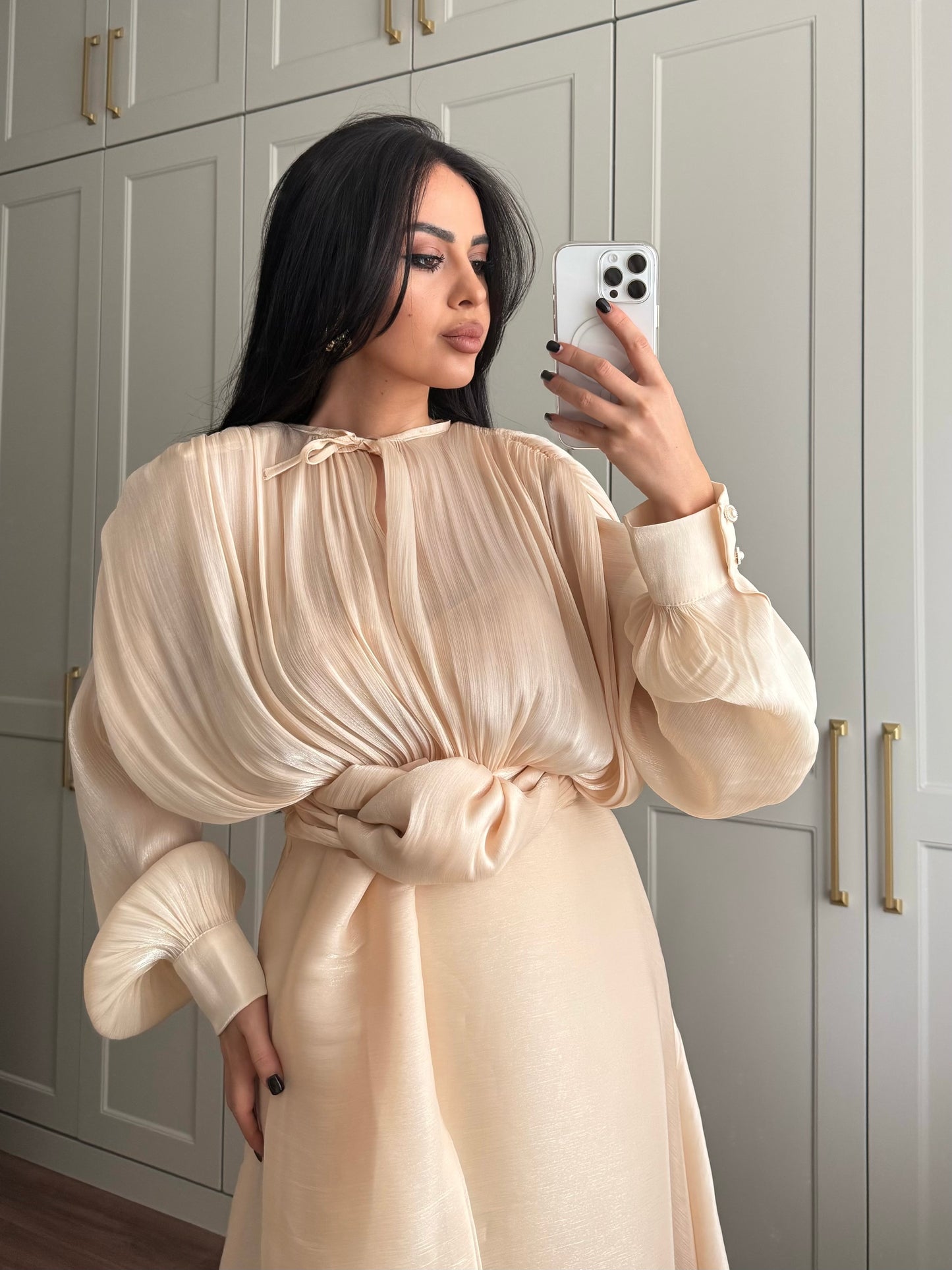 Aylin Prenses Elbisesi – Krem