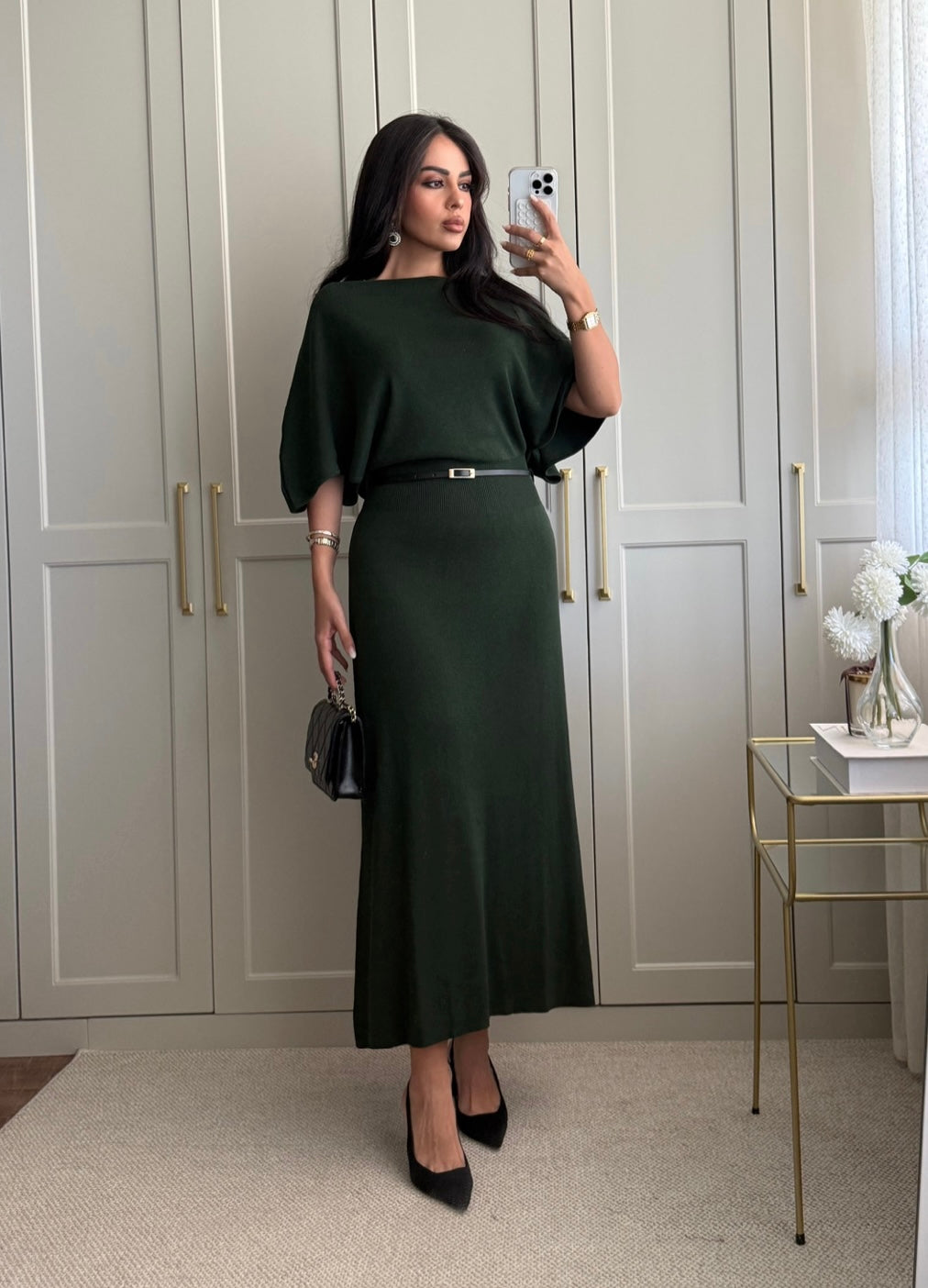 Adriana Elbise - yeşil
