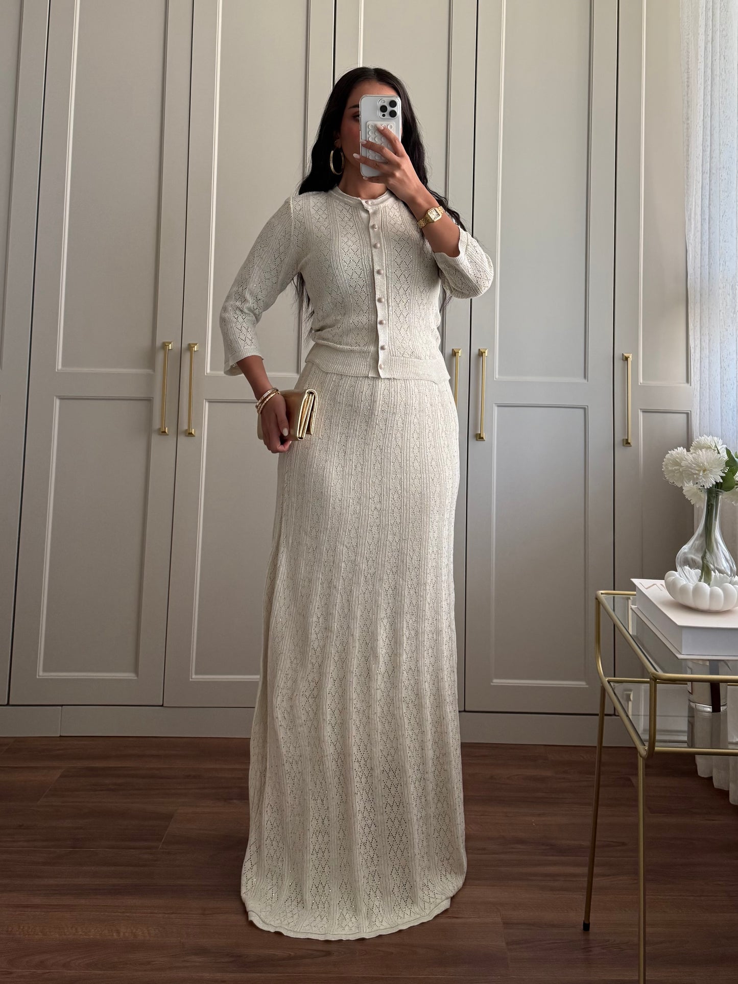 Isabella Premium Takım -Ekru