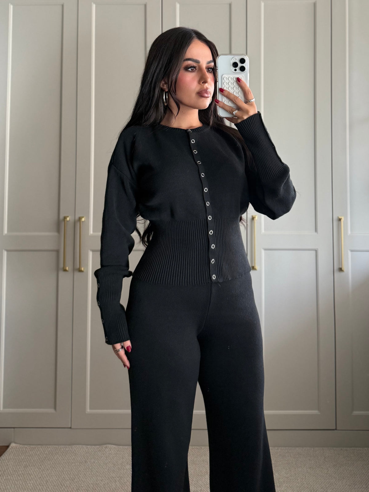 Eva Triko Takim-Siyah