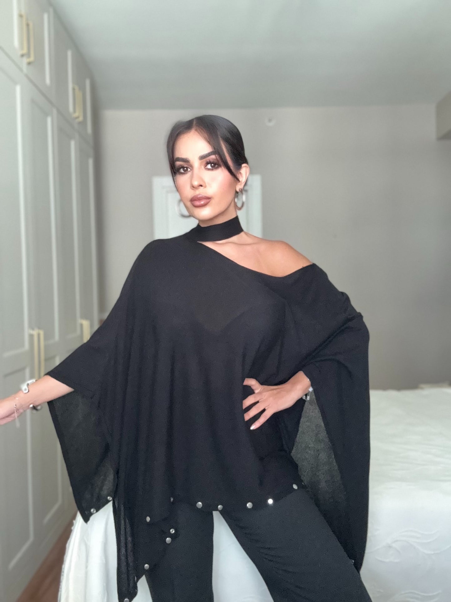Mandy Şallı Bluz