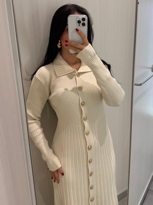 Diana Bej Triko Elbise