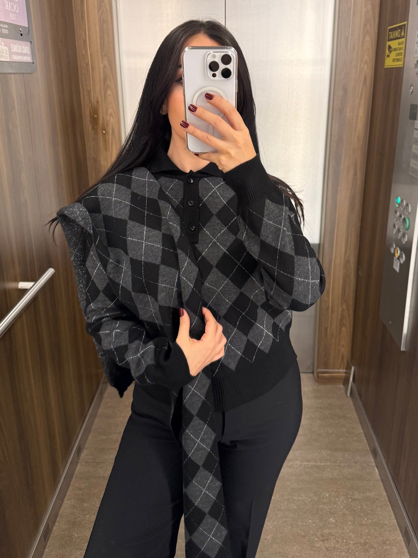 Amanda şallı kazak
