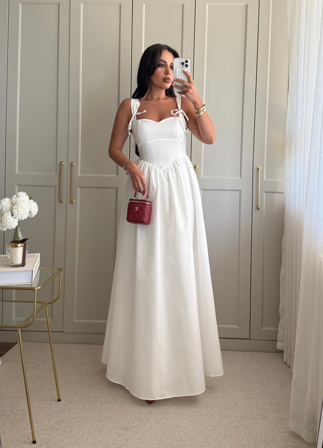 Florence Elbise - Beyaz