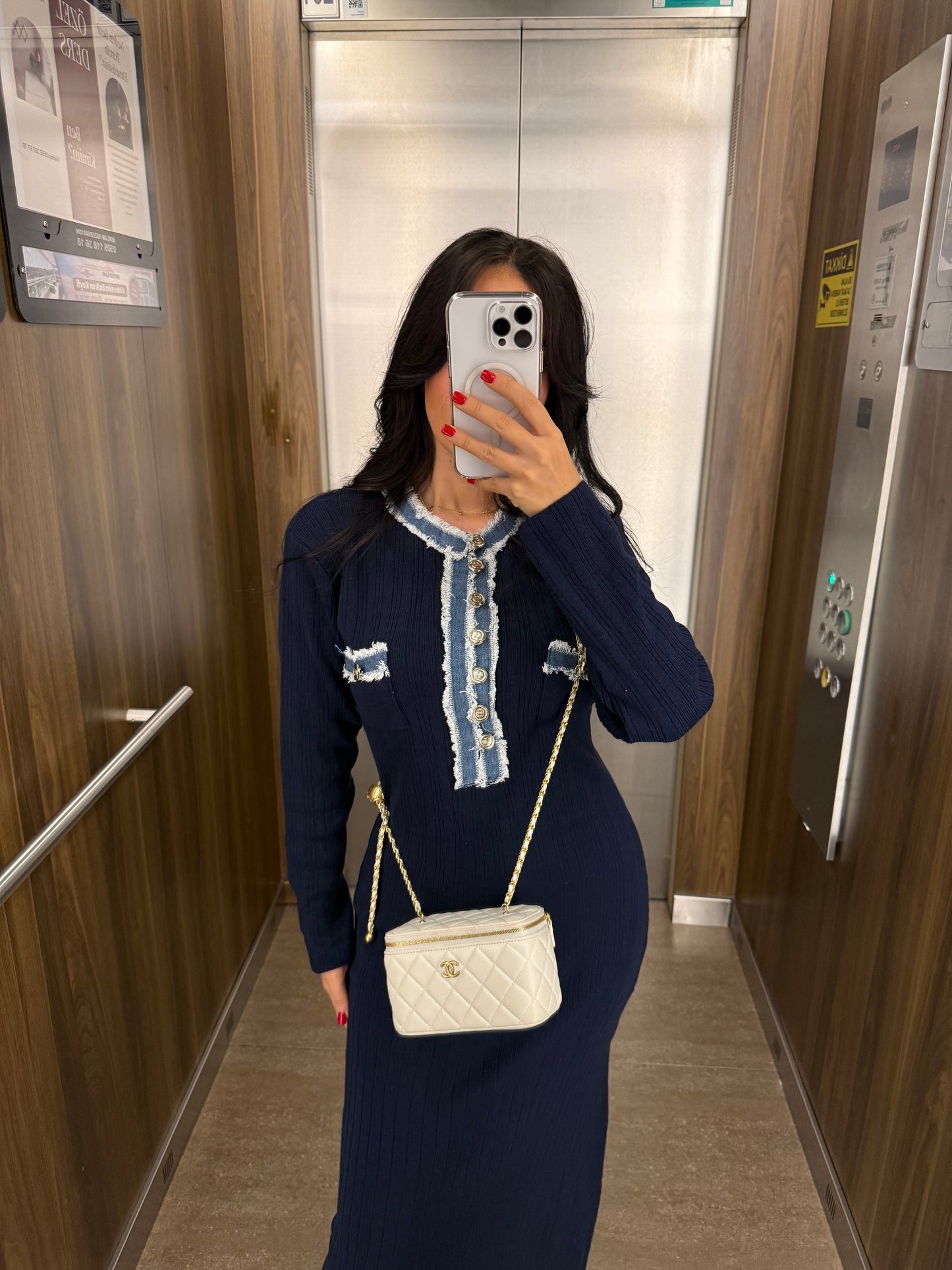 Anastasia Triko Elbise