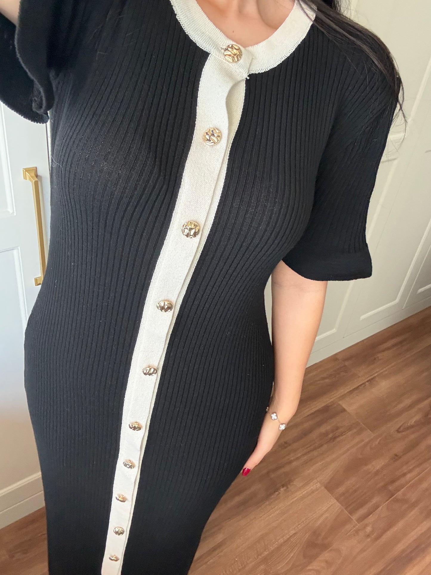 Carolina Elbise - Siyah