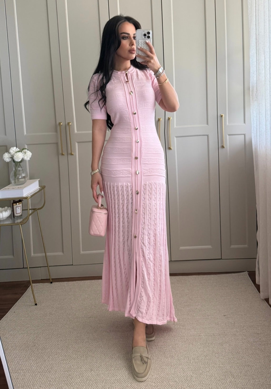 Fulya Elbise - Pembe