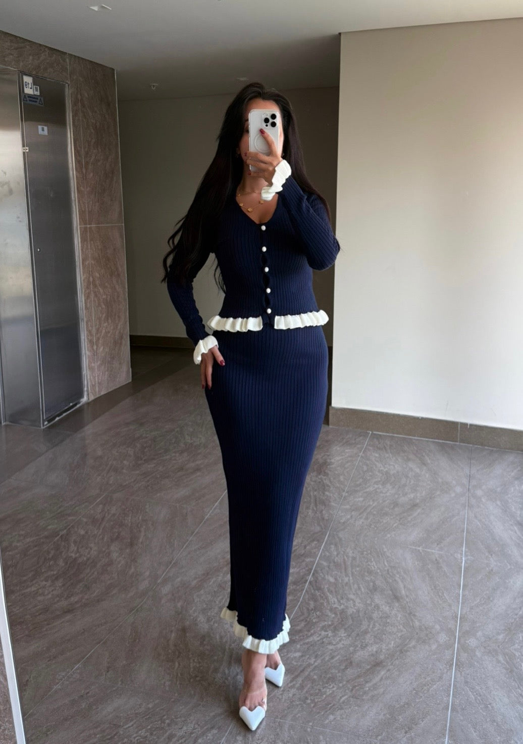 Lily lacivert Triko Takım