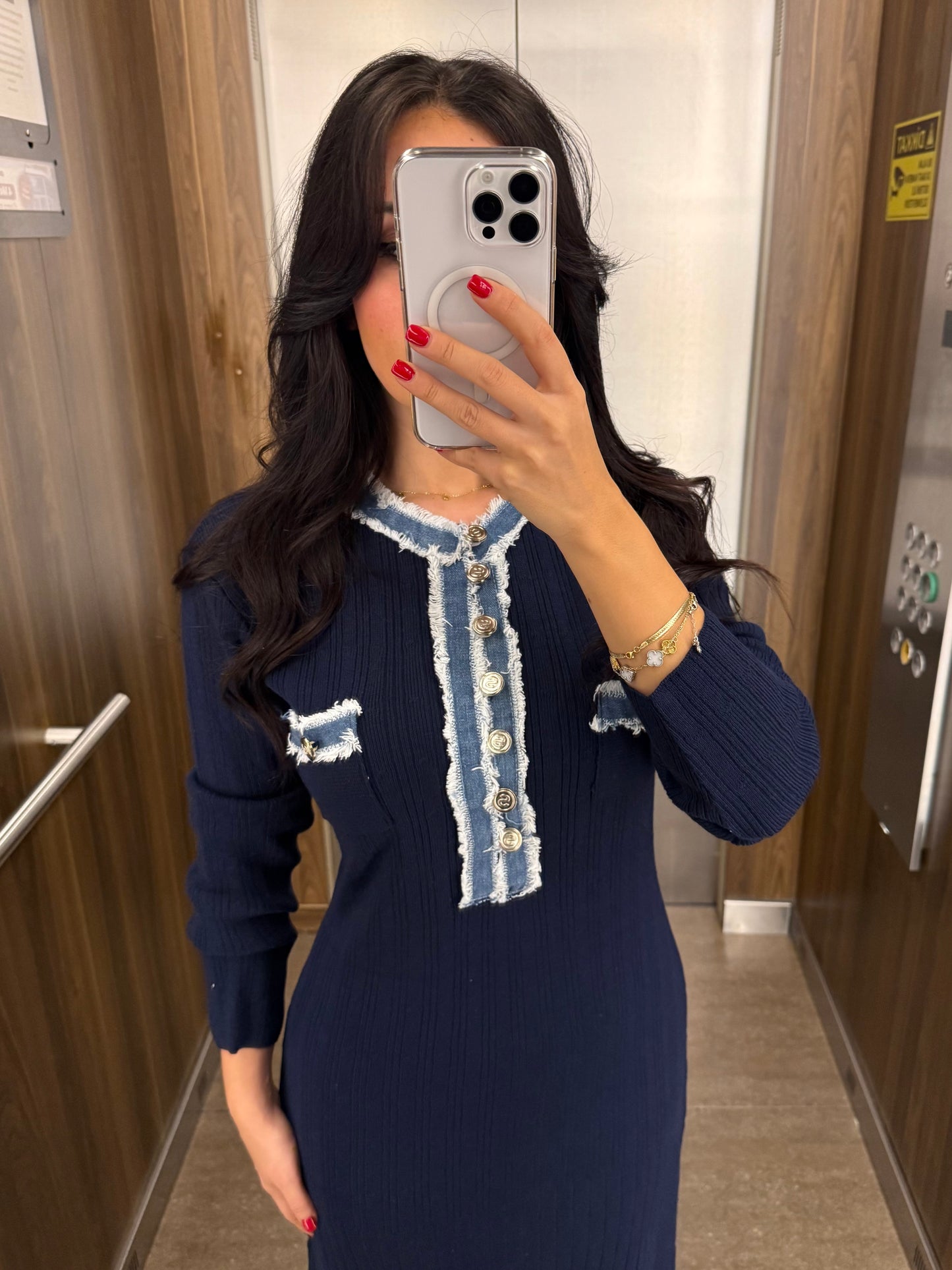 Anastasia Triko Elbise