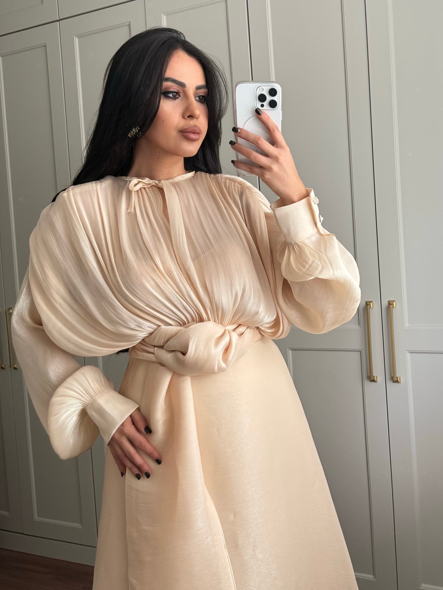 Aylin Prenses Elbisesi – Krem