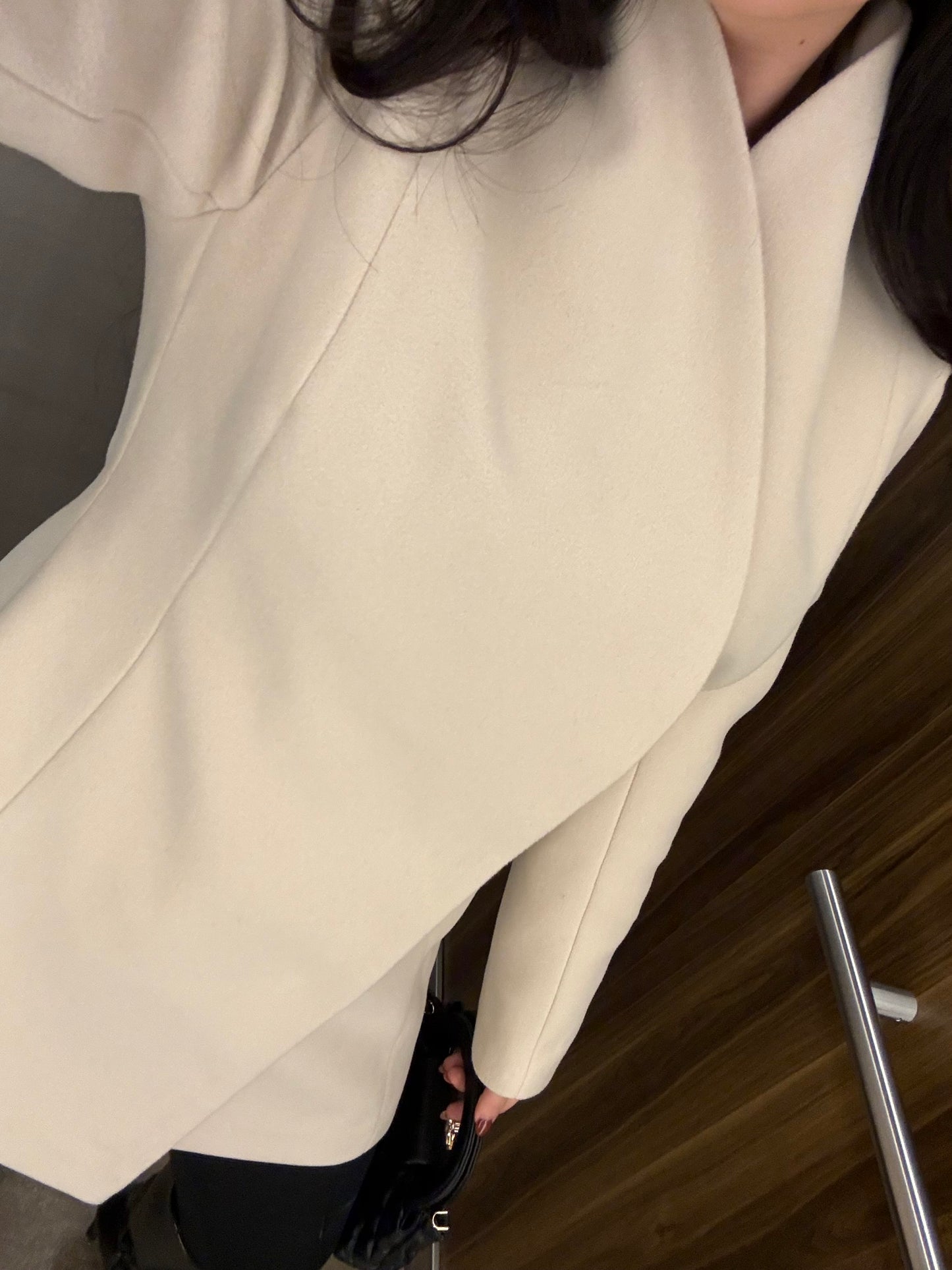 Cannes Ekru Kaşe Kaban