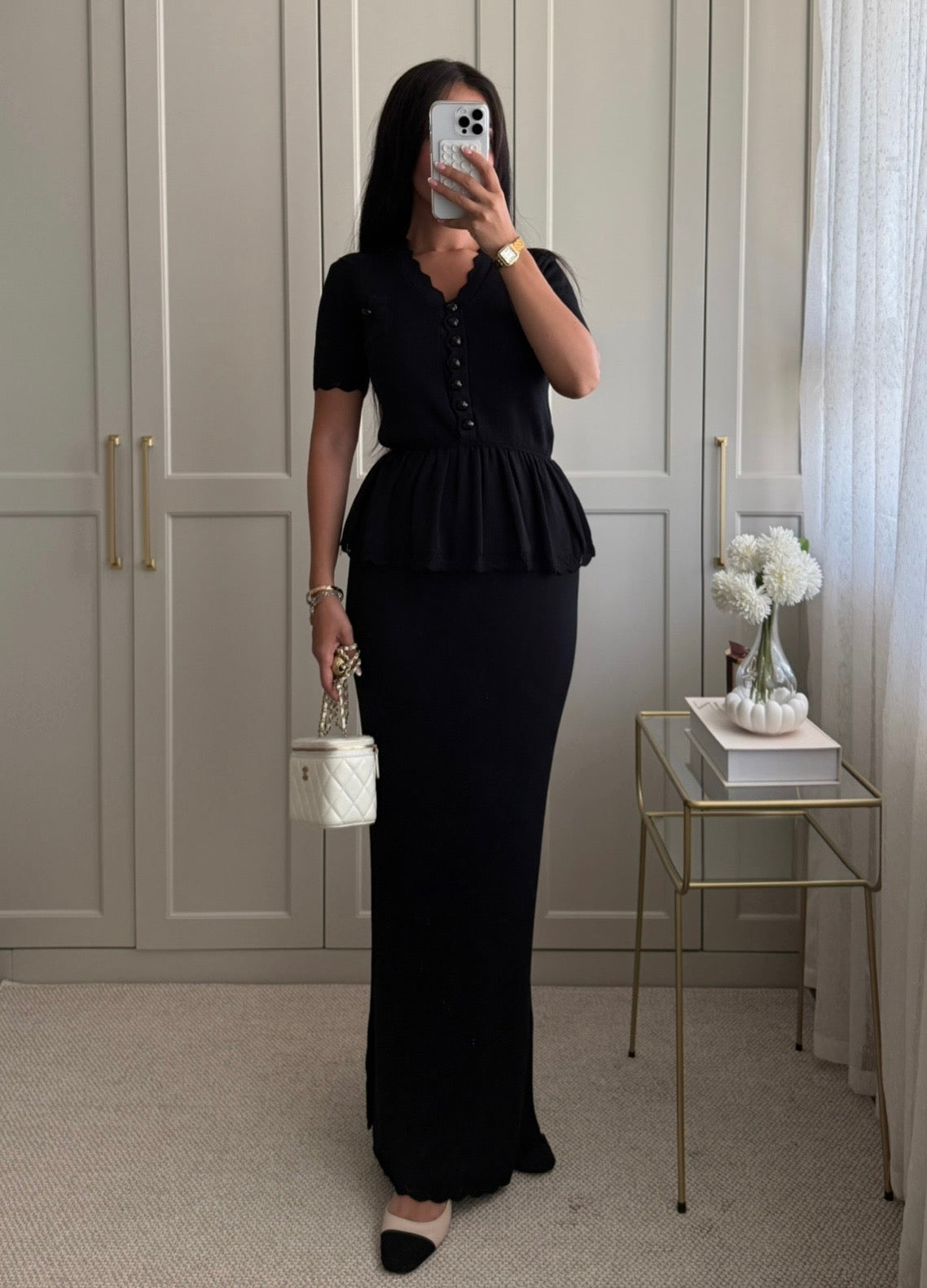 France Elbise-Siyah
