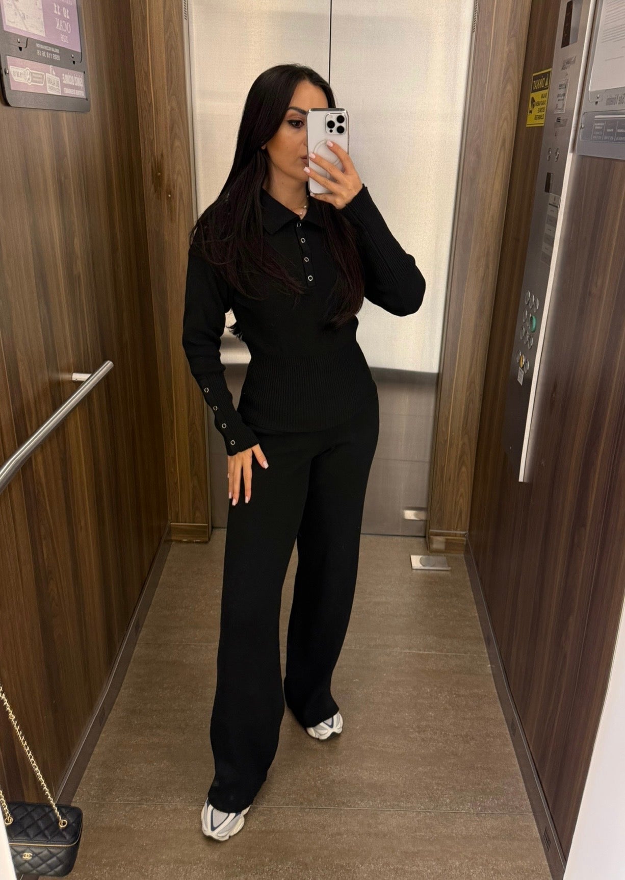 Yara Siyah Triko Takım