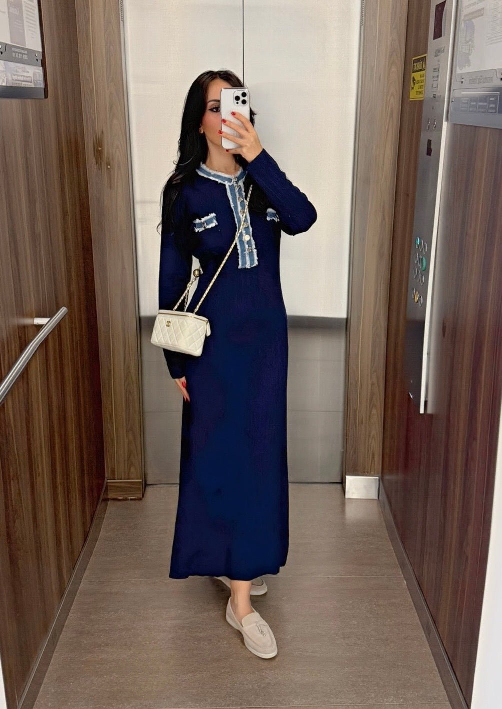 Anastasia Triko Elbise